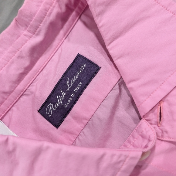 RL purple Label button down - Picture 2 of 4